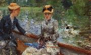 Berthe Morisot A Summer's Day Norge oil painting reproduction
